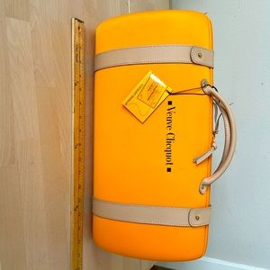 Veuve Clicquot Yellow Bag with Zipper Closure by Louis Vuitton